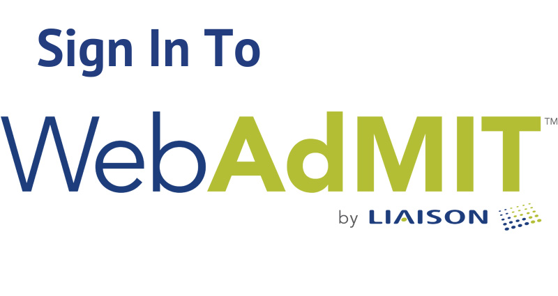 Sign In To WebAdmit